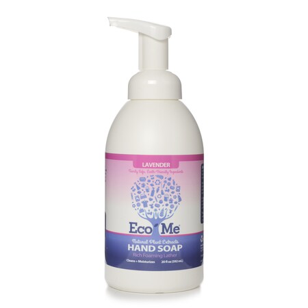 Eco Me Hand Soap, Lavender 20 oz., PK6 6 PK ECOM-HSL120-06